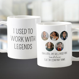Taza De Café Solía Trabajar Con Leyendas 5 Foto De Coworker
