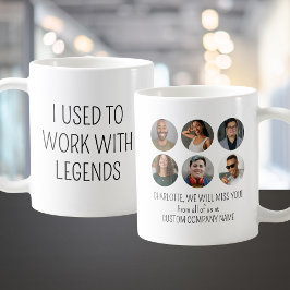 Taza De Café Solía Trabajar Con Leyendas 6 Foto De Coworker