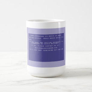 Taza De Café Solicitar el diseño de su Personalizado Commodore