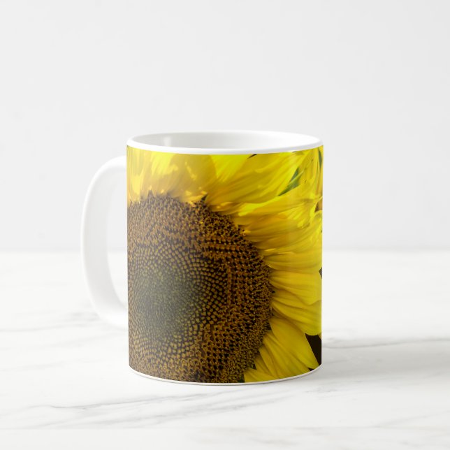 Taza de café - Solidaridad de girasoles (Anverso izquierdo)