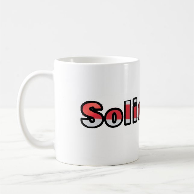 Taza De Café Solidarity Mug (Izquierda)
