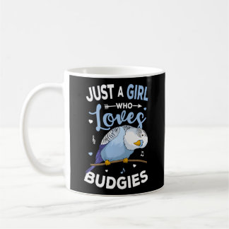 Taza De Café Solo A A Quien Le Encanta El Budgerigar Blue Parak