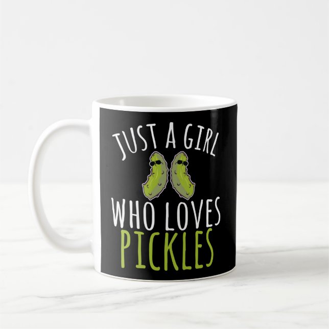 Taza De Café Sólo A Quien Le Encanta Las Pickles Pickle (Izquierda)