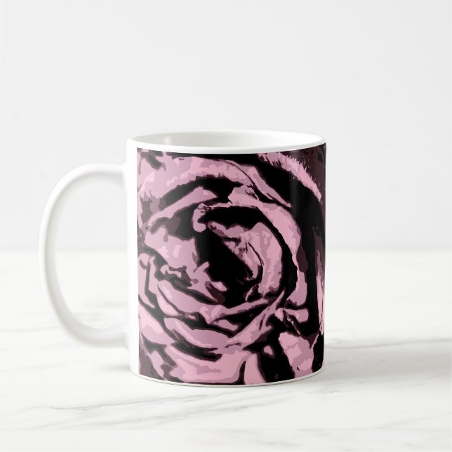 Taza De Café Solo algunos Rosas (Izquierda)