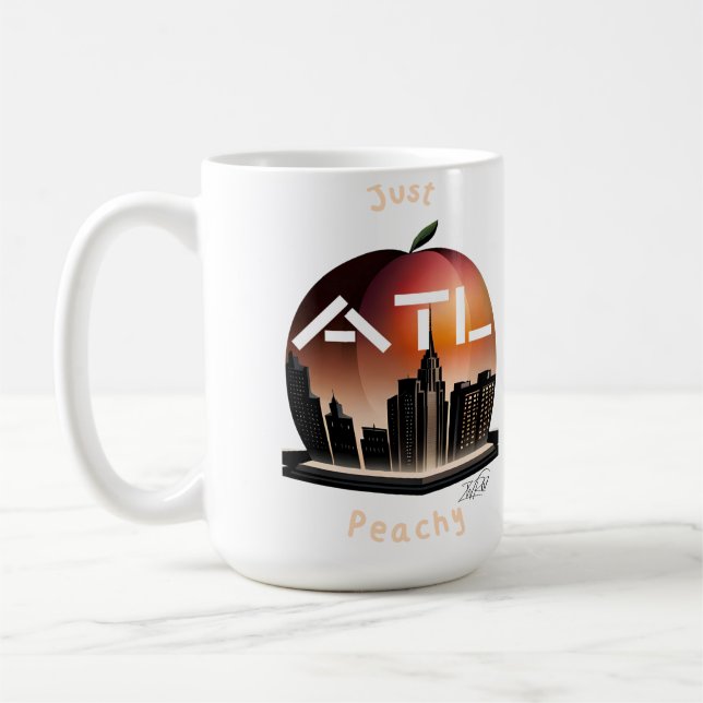 Taza De Café Sólo ATL Peachy (Izquierda)