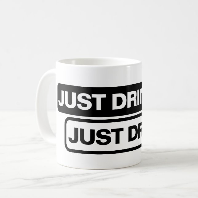 Taza De Café "Solo Beba" - Mug (Anverso izquierdo)