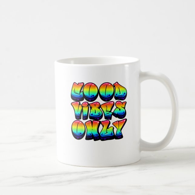 TAZA DE CAFÉ SÓLO BUENA VIBE (Derecha)