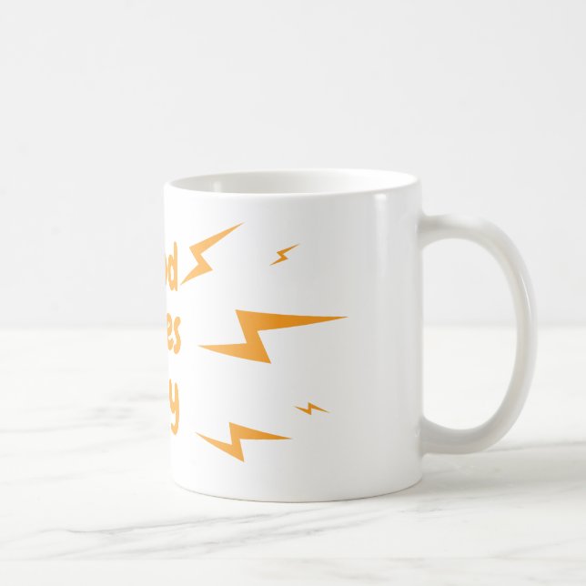Taza De Café sólo buenas vibraciones (Derecha)