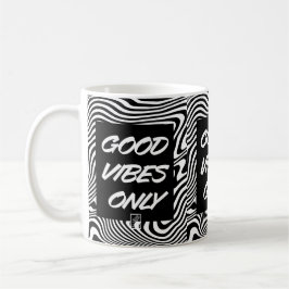 Taza De Café Solo buenas vibras. Taza.