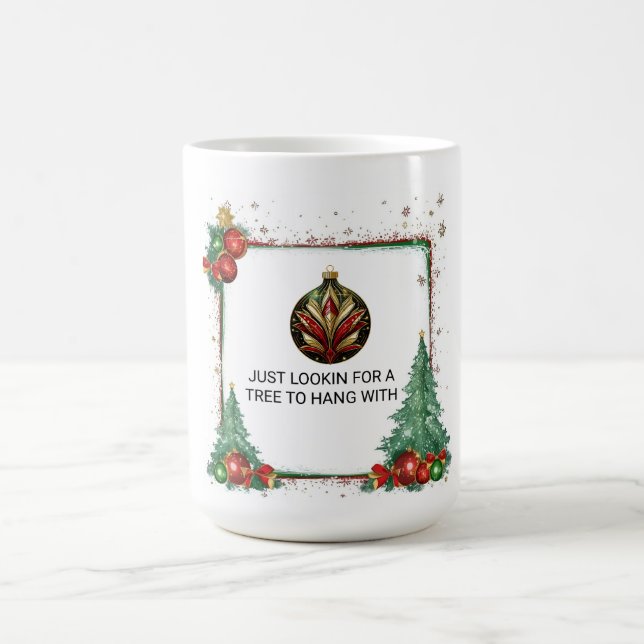 Taza De Café Sólo Busca Un Árbol Con El Que Cuadrar (Centro)