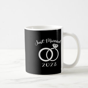 Taza De Café Solo Casado 2023 Anillos Bodas Matando Pareja Ne