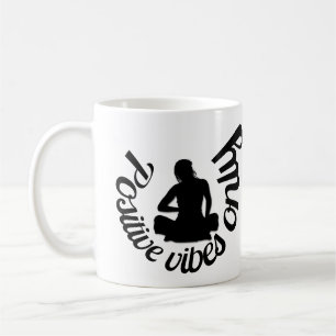 Taza De Café Solo cita Inspiradora de vibraciones positivas