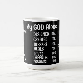 Taza De Café SOLO DIOS MIS Mug Especializado