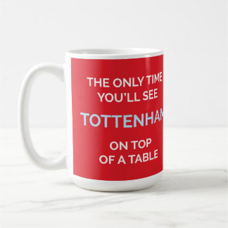 Taza De Café Solo el tiempo dirá que verás a Tottenham en la pa