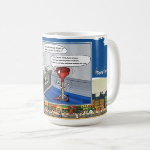 Taza De Café Solo en un apuro   Clásico de humor de oficina Taz
