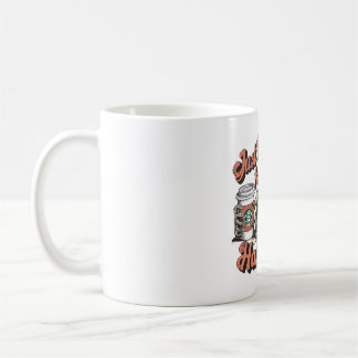 TAZA DE CAFÉ SOLO ESPERANDO A HALLOWEEN