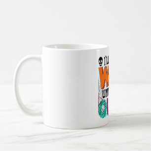 Taza De Café Sólo esperaré hasta que esté callado - Halloween d