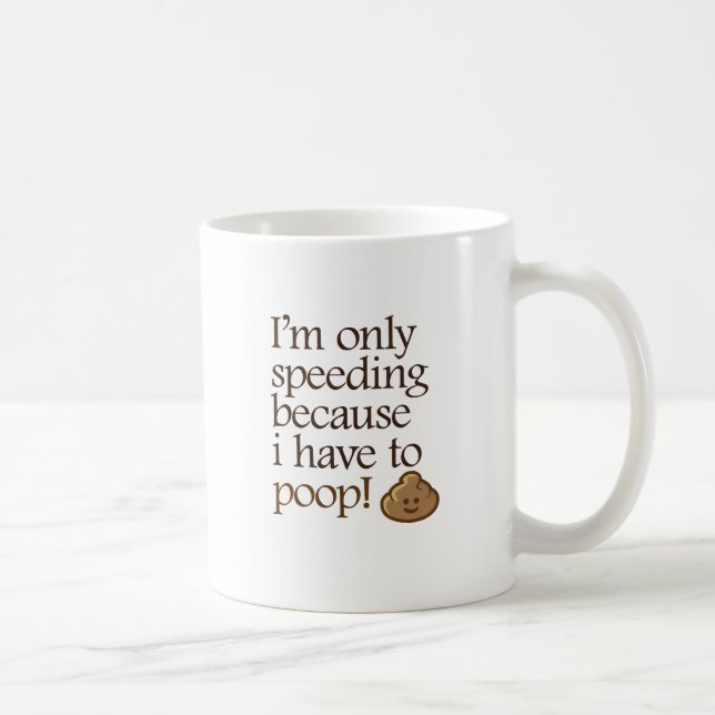 Taza De Café Solo estoy acelerando porque tengo que salir. (Derecha)