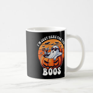 Taza De Café Sólo estoy aquí por los fantasmas divertidos hombr