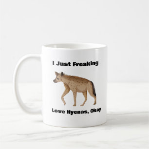 Taza De Café Sólo estoy helando las hienas de amor, vale café