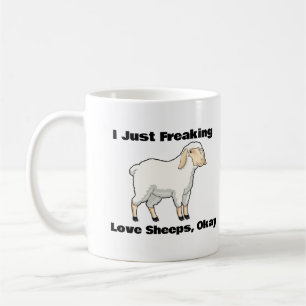 Taza De Café Sólo estoy helando ovejas de amor, vale café