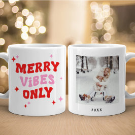Taza De Café Sólo frases | Foto de Navidades retro modernos