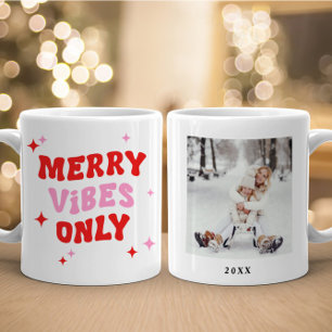 Taza De Café Sólo frases   Foto de Navidades retro modernos