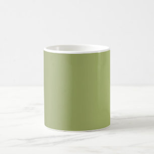 Taza De Café SÓLO gradientes DE COLOR - verde oliva