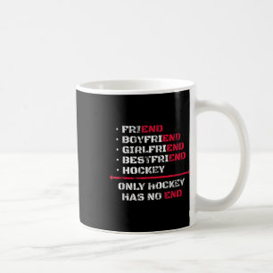 Taza De Café Solo Hockey No Tiene Fin Hockey Sobre Hielo Hockey