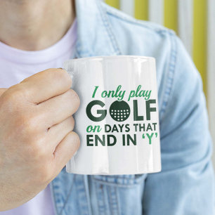 Taza De Café Solo juego golf