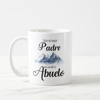 Taza De Café Solo la mejor padre Asciende a Abuelo Mug