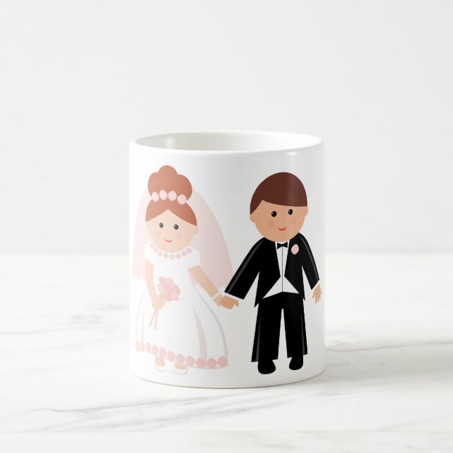 Taza De Café Solo la pareja casada Mug (Centro)