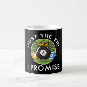 Taza De Café Solo La Punta Lo Prometo Billar