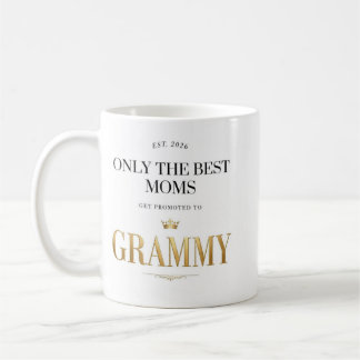 Taza De Café Solo Las Mejores Madres Son Ascendidas A Abuela Es