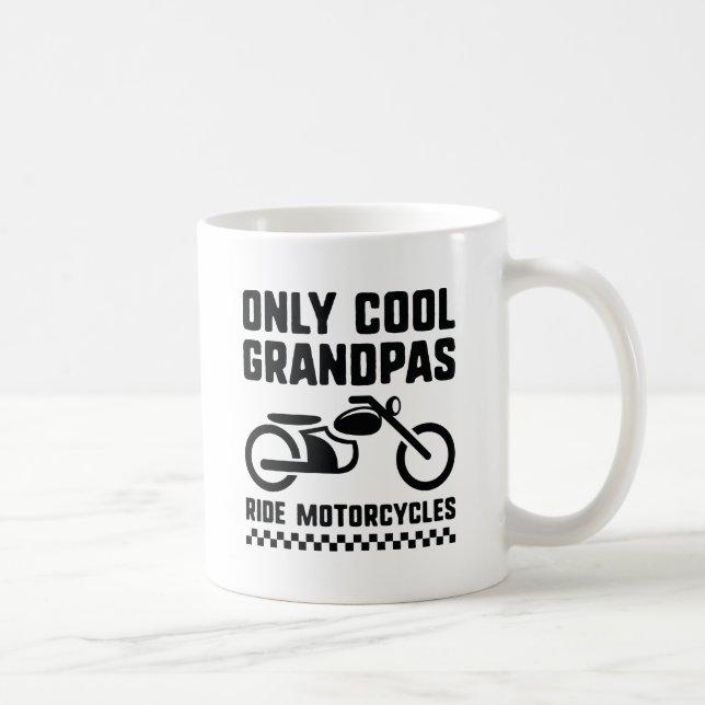 Taza De Café Solo las motocicletas del abuelo de Guay (Derecha)