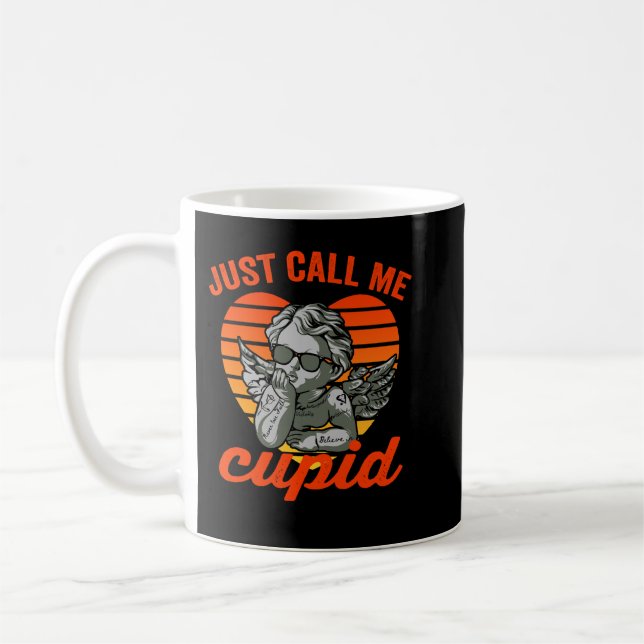 Taza De Café Sólo Llámame Cupido (Izquierda)