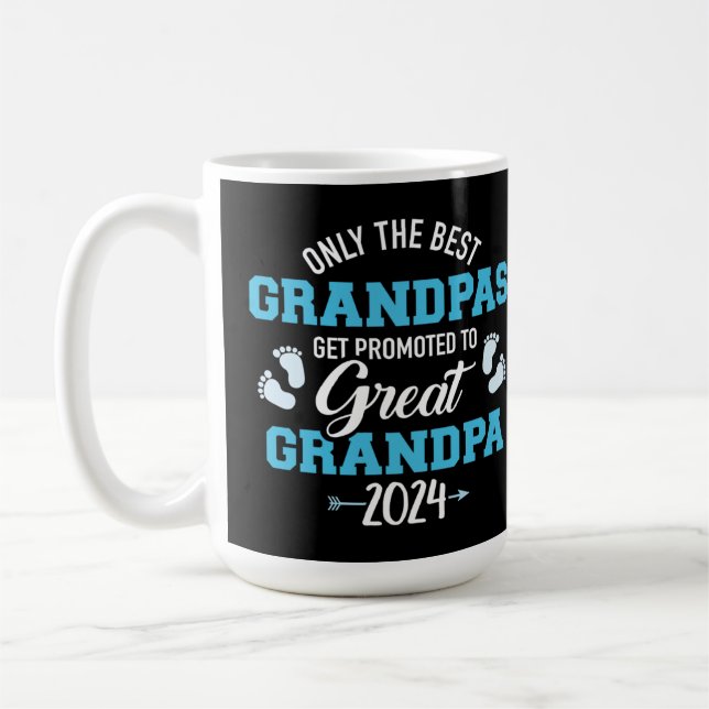 Taza De Café Sólo Los Mejores Abuelos Se Promocionan A Gran Gra (Izquierda)