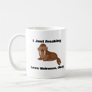 Taza De Café Sólo me asusta el amor de las moscas Mu, animal gr