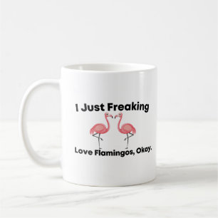 Taza De Café Sólo me asustan los flamencos de amor, vale
