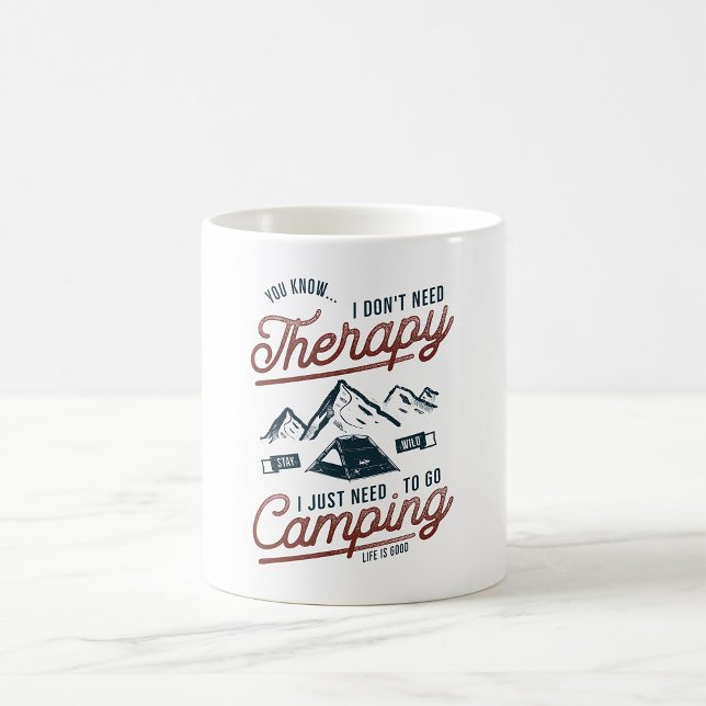 Taza De Café Sólo Necesito Ir De Camping (Subido por el creador)