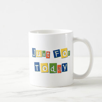 Taza De Café Sólo para las letras de bloque de color de las cit
