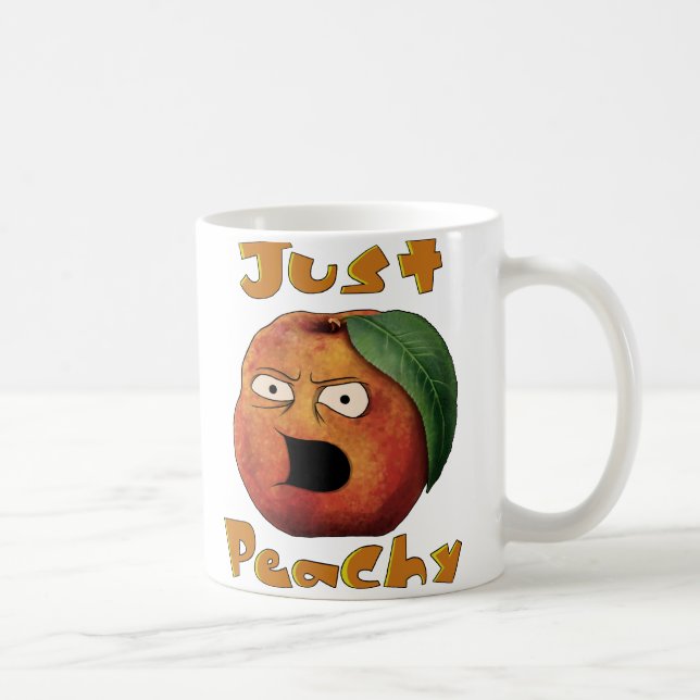 Taza De Café Sólo Peachy (Derecha)