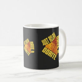 Taza De Café Sólo Relájese Y Dorite