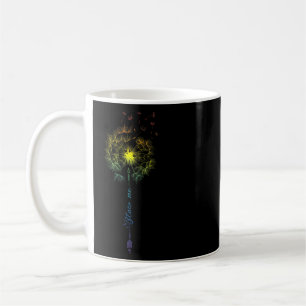 Taza De Café Sólo soplo Dandelion Tattoo Arrows Breve la lluvia