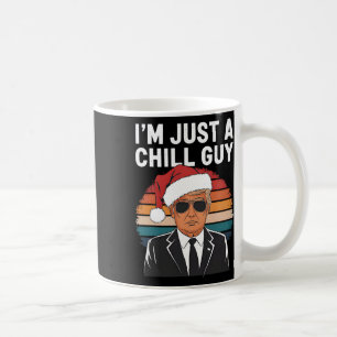 Taza De Café Solo soy un chico malo Divertido Trump Santa Hat C
