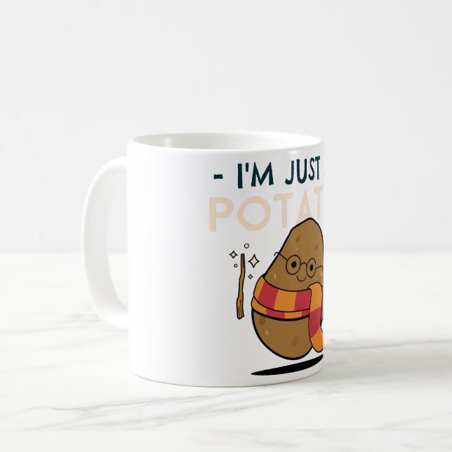Taza De Café Solo soy una patata (Anverso izquierdo)