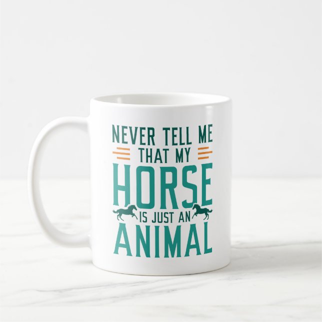 Taza De Café Sólo un animal (Izquierda)