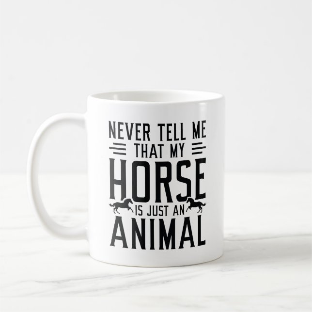 Taza De Café Sólo un animal (Izquierda)