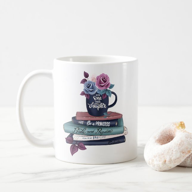Taza De Café Sólo un capítulo más (Con donut)