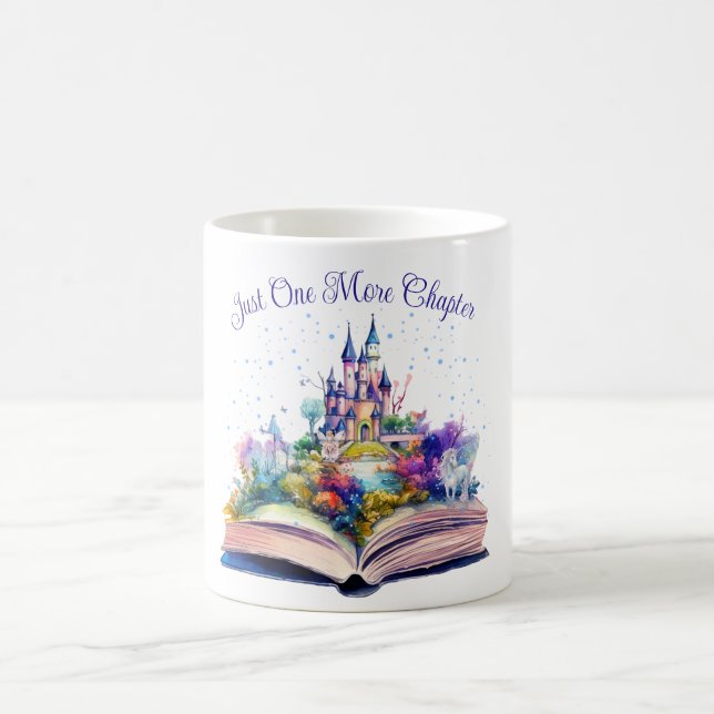 Taza De Café Sólo un capítulo más - Lover de libros (Centro)